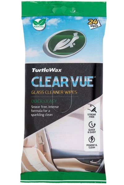 Servetelele umede pentru geamuri TURTLE WAX TWFG0013, 25 bucati