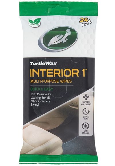 Servetelele umede pentru interior TURTLE WAX TWFG0019, 25 bucati