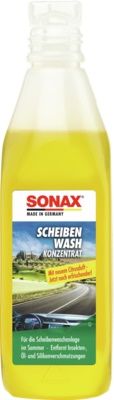 Lichid de parbriz pentru vara, concentrat, SONAX 1:10 SO260200, cu aroma de lamaie, volum 250 ml
